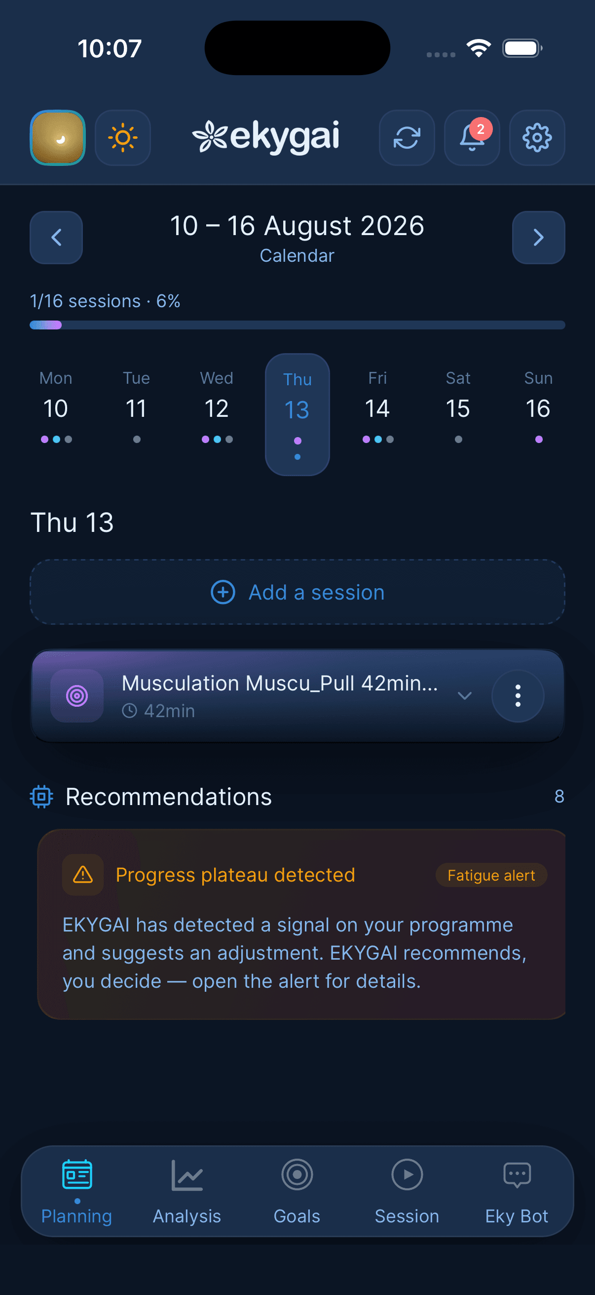 EKYGAI app screenshot 1