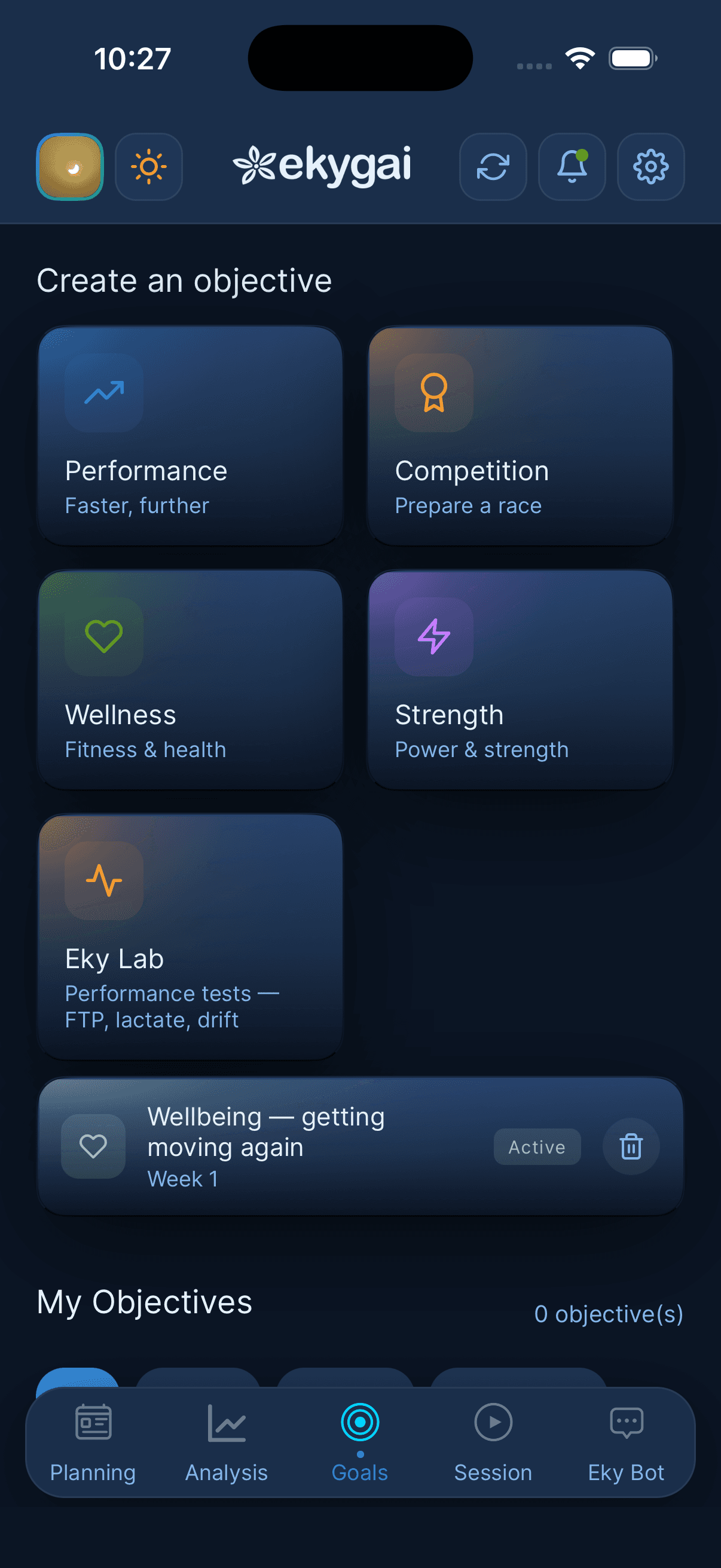 EKYGAI app screenshot 2